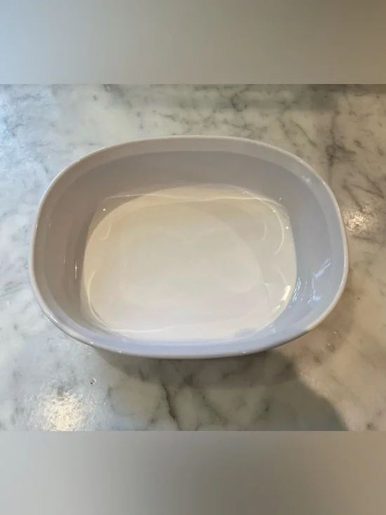 White Ceramic Oval Baking Dish - Home Accents - Picture 2 of 5